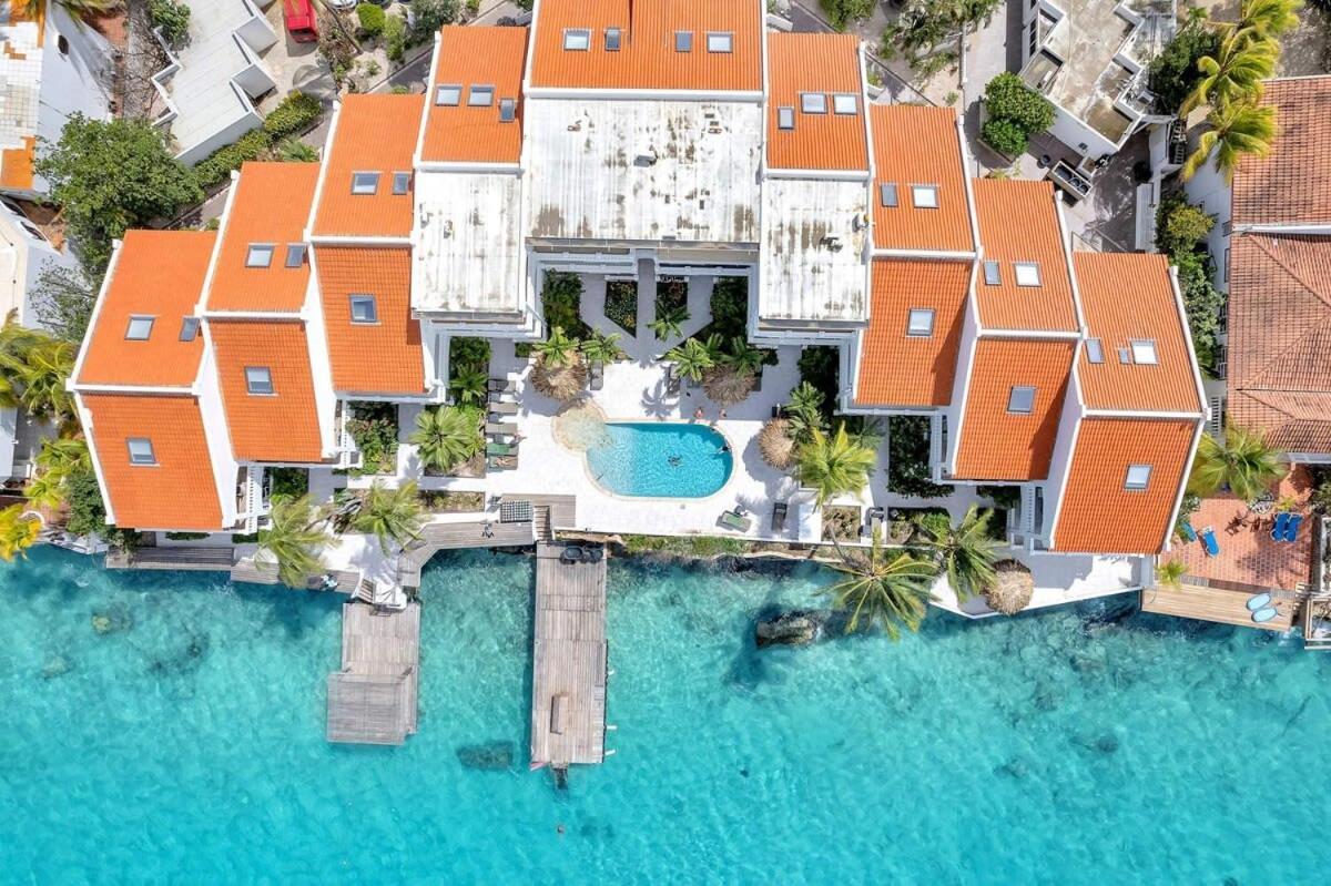 Belmar Oceanfront Apartment 14 Divers Paradise Kralendijk  Ngoại thất bức ảnh